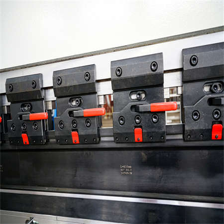 Hidraulični 200T/6000 CNC press Break Delem CNC sustav X, Y1, Y2, R + ručna Z os i krunska os V savijač željeznog lima