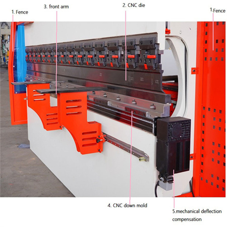8 MM 250 tona automatska CNC hidraulična mašina za savijanje kočnica za metalne ploče
