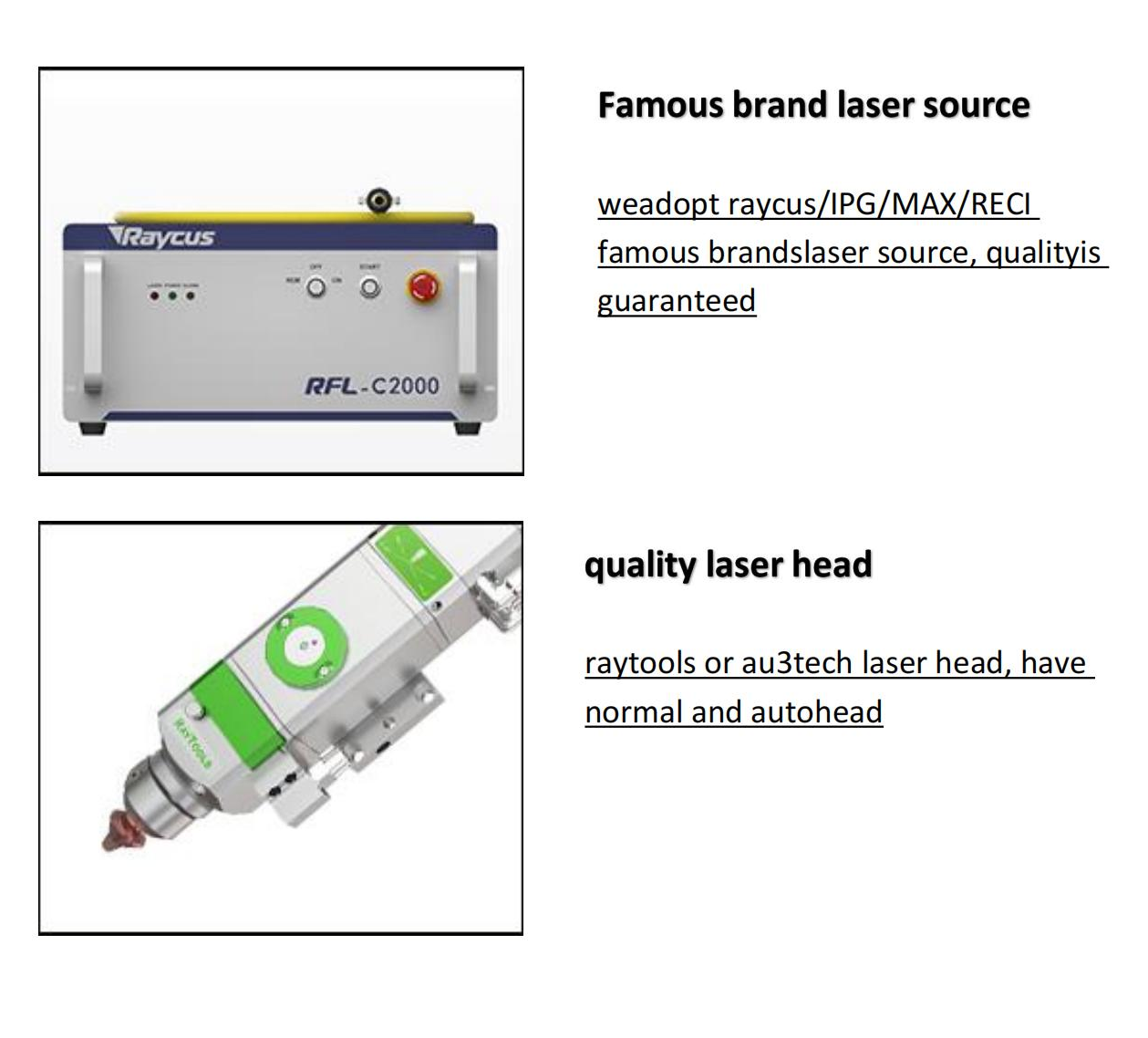 Stroj za lasersko rezanje vlakana od 10kw za rezanje nehrđajućeg čelika
