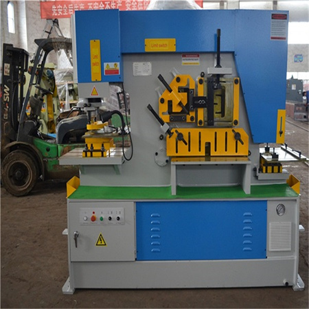 APEC CNC Široko korišteni hidraulični stroj za obradu željeza, stroj za probijanje i striženje hidraulički stroj za rezanje čeličnih šipki