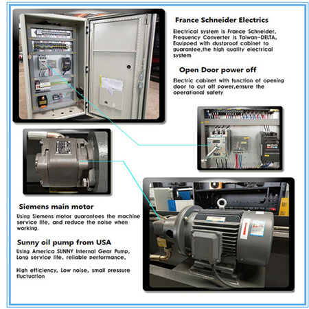 Kina industrijski rezač opreme za hidraulički električni E21S nc stroj za šišanje lima
