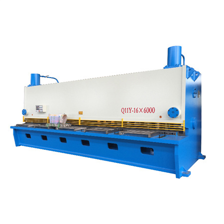 Mali rezač CNC hidraulički giljotinski stroj za rezanje za 6 mm, 1600 mm čelični lim