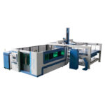 Vodeno hlađenje Automatski Cnc stroj za lasersko rezanje metalnih vlakana 1500w