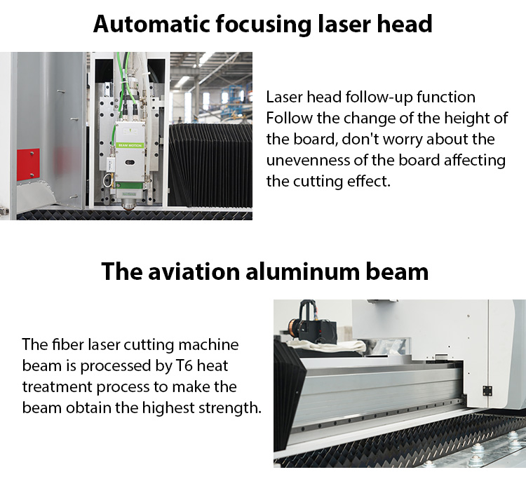 Cnc Stroj za lasersko rezanje vlakana za rezanje cijevi za limove i cijevi s dvostrukom namjenom za metal
